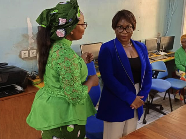Centre d’accueil d’Angondjé : le Lt Nancy Maguendji prend le relais
