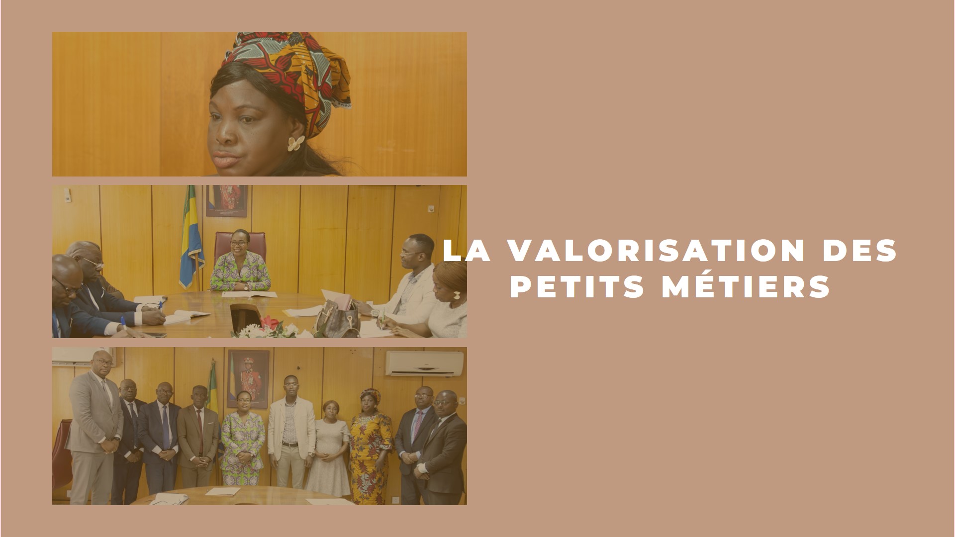 La valorisation des petits métiers au cœur de la rencontre entre Nadine Nathalie AWANANG et Fabien Alvenn MANDOUKOU.