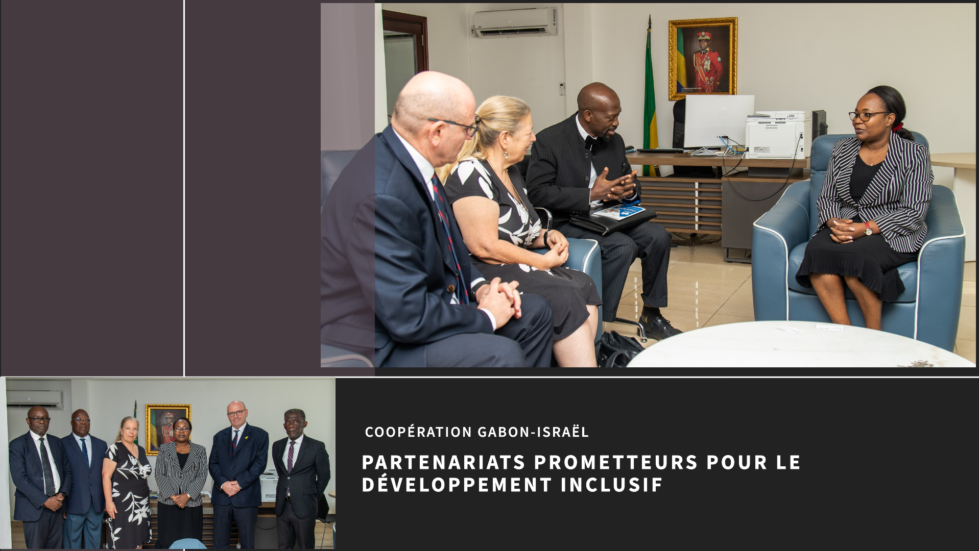 Coopération Gabon-Israël : des partenariats prometteurs pour le développement inclusif