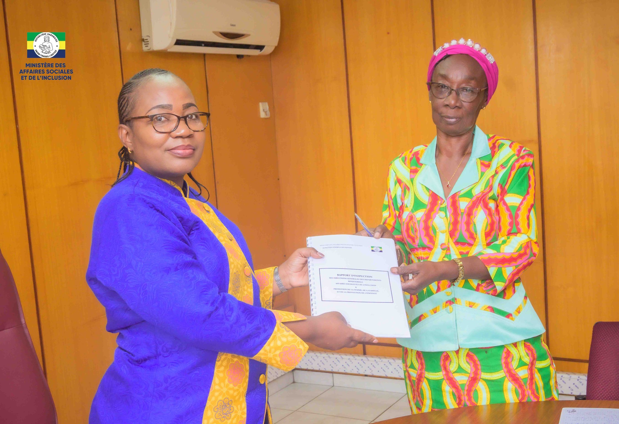 Inspection Générale des Services : Remise du rapport d’évaluation au Ministère des Affaires Sociales et de l’Inclusion